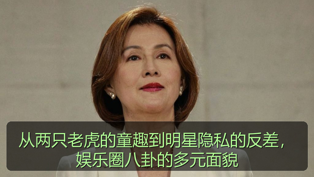 从两只老虎的童趣到明星隐私的反差，娱乐圈八卦的多元面貌