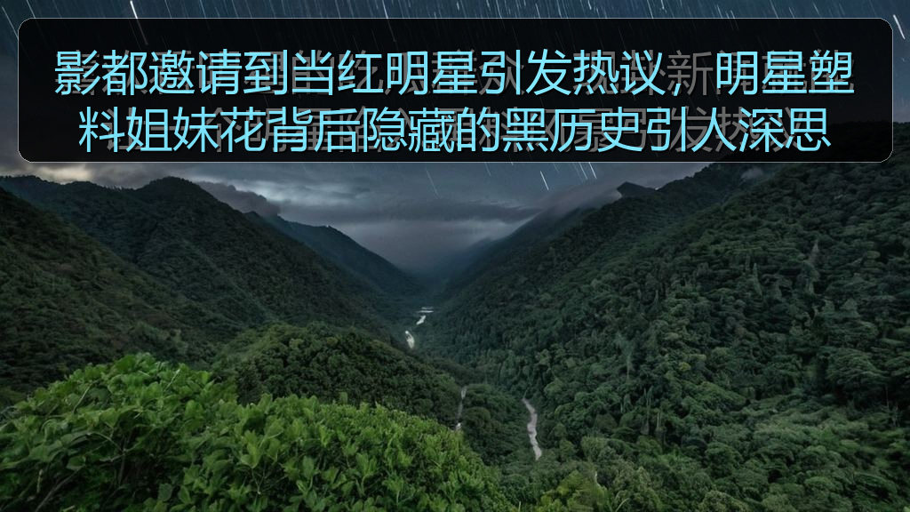 影都邀请到当红明星引发热议，明星塑料姐妹花背后隐藏的黑历史引人深思