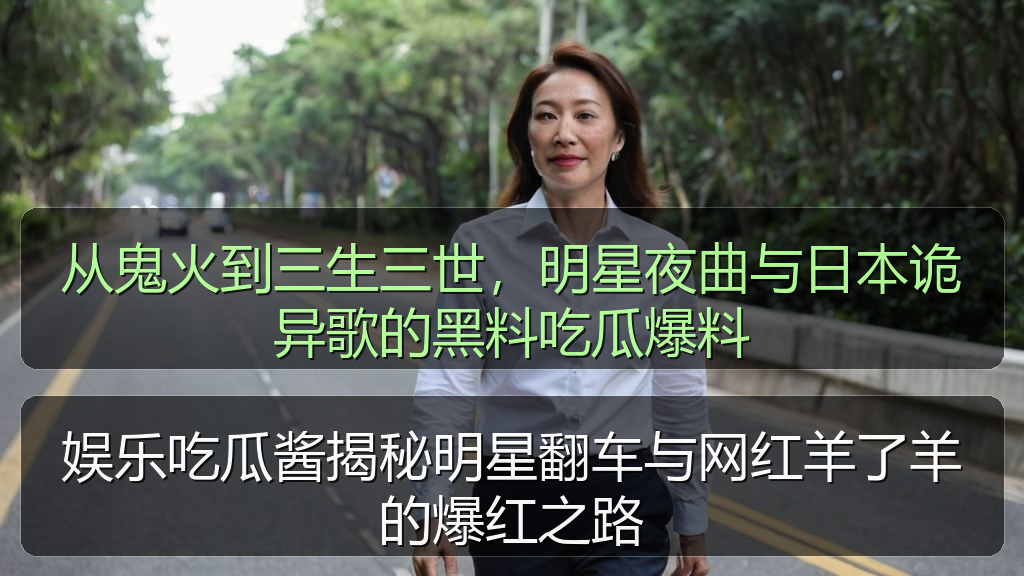 娱乐吃瓜酱揭秘明星翻车与网红羊了羊的爆红之路