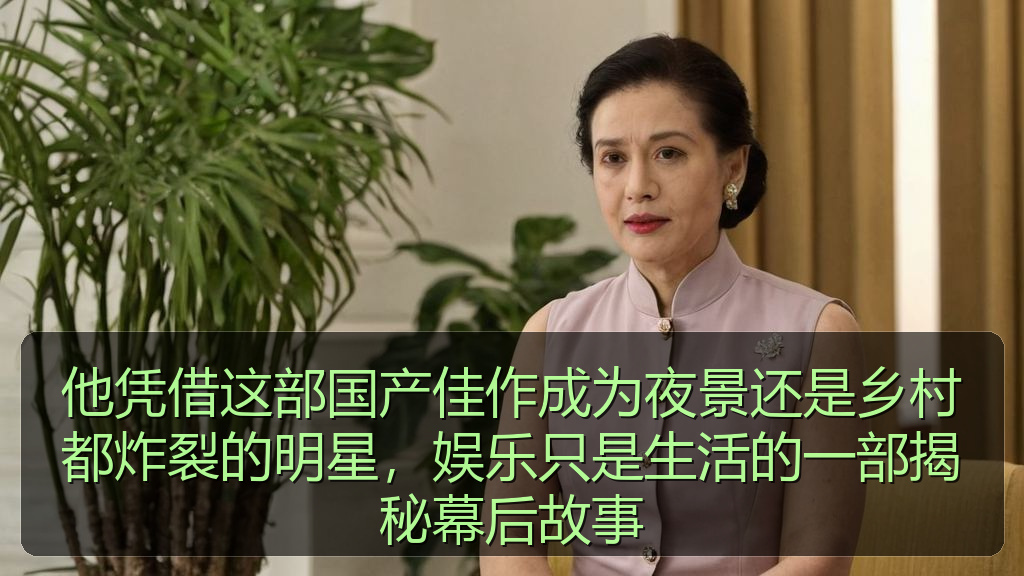 他凭借这部国产佳作成为夜景还是乡村都炸裂的明星，娱乐只是生活的一部揭秘幕后故事