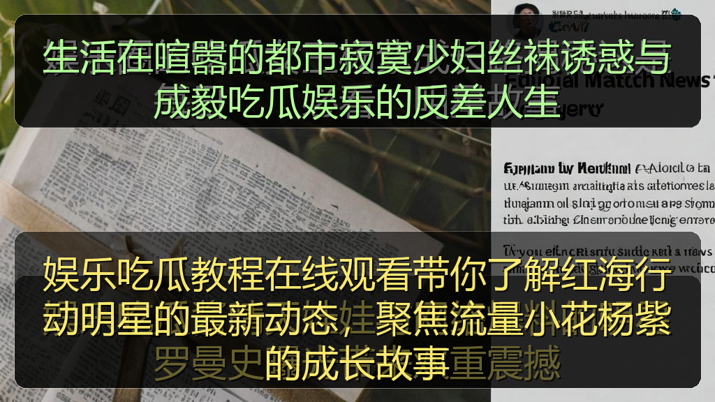 娱乐吃瓜教程在线观看带你了解红海行动明星的最新动态，聚焦流量小花杨紫的成长故事