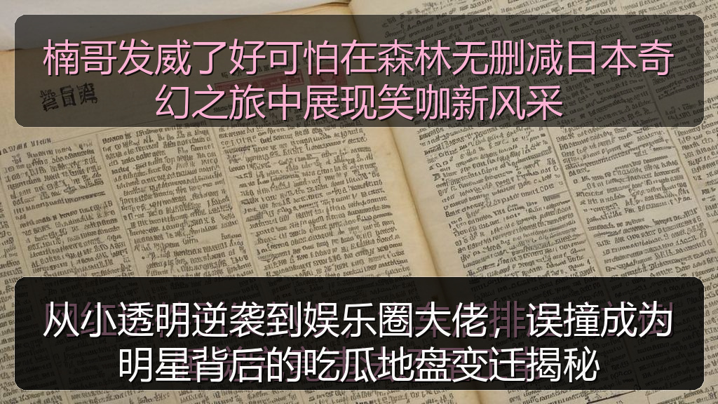 从小透明逆袭到娱乐圈大佬，误撞成为明星背后的吃瓜地盘变迁揭秘