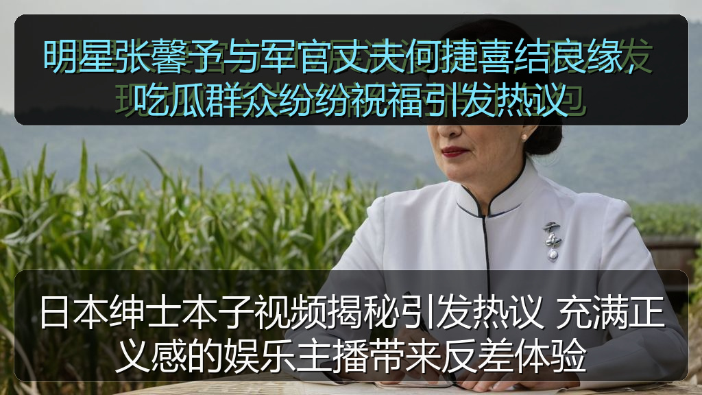 明星张馨予与军官丈夫何捷喜结良缘，吃瓜群众纷纷祝福引发热议