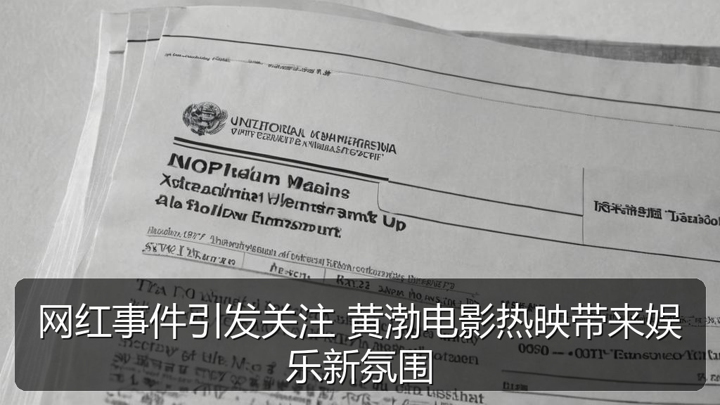 网红事件引发关注 黄渤电影热映带来娱乐新氛围